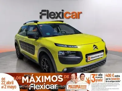 Begagnad Citroën C4 Cactus PureTech 82 HK (60 kW) 2017 Gul Halvkombi