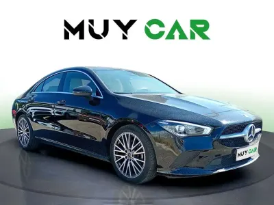 Usado Mercedes CLA200 163 CV (119 kW) 2022 Negro Coupe