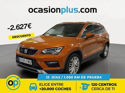 Usado Seat Ateca 4Drive 190 CV (139 kW) 2019 Naranja SUV
