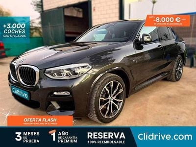 Gris Usado 2019 BMW X4 SUV | 33.390 € (Precio justo)