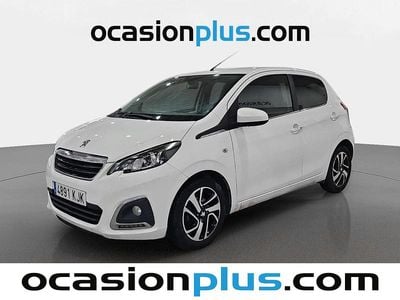 Usado Peugeot 108 Allure 82 CV (60 kW) 2018 Blanco Utilitario