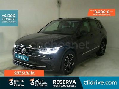 Usado VW Tiguan Life 122 CV (89 kW) 2023 Negro SUV