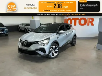 Usado Renault Captur RS Line 160 CV (117 kW) 2022 Gris SUV