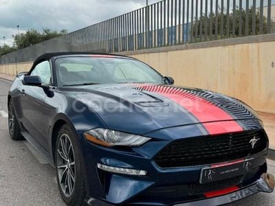 Azul Usado 2019 Ford Mustang Convertible Descapotable | 37.500 € (Caro)