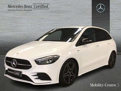 Blanco polar Usado 2021 Mercedes B200 AMG line Monovolumen | 25.900 € (Precio justo)