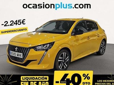 Amarillo Usado 2023 Peugeot 208 Allure Utilitario | 11.245 € (Precio justo)