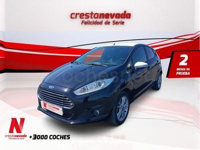 Usado Ford Fiesta Trend 100 CV (73 kW) 2016 Negro Berlina
