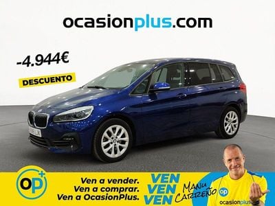 Usado BMW 218 Gran Tourer 150 HP (110 kW) 2020 Azul Monovolume