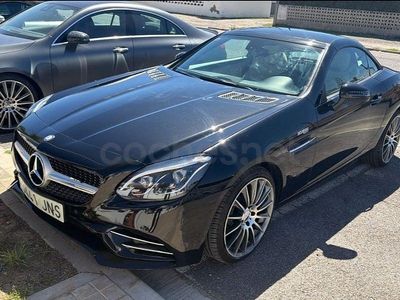 Usado Mercedes SLK200 184 CV (135 kW) 2013 Negro Descapotable