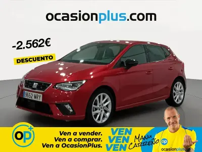Usado Seat Ibiza FR 150 CV (110 kW) 2024 Rojo Berlina
