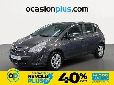 Usado Opel Corsa Selective 86 CV (63 kW) 2013 Gris Utilitario
