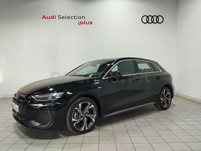Usado Audi A3 S-Line 204 CV (150 kW) 2025 Negro Berlina