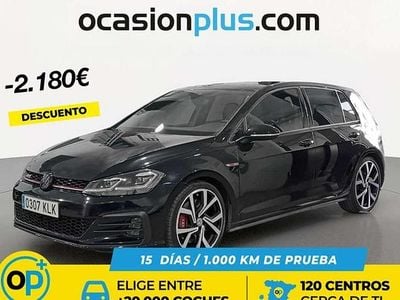 Usado VW Golf VII GTI 245 CV (180 kW) 2018 Negro Utilitario