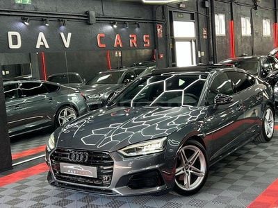 Usado Audi A5 Sportback S-Line 190 CV (139 kW) 2019 Gris / plata Utilitario