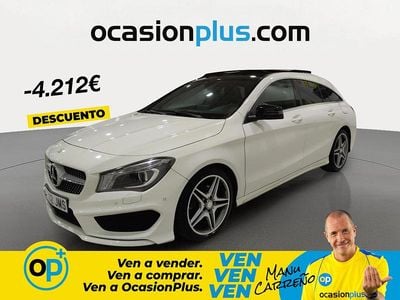 Usado Mercedes CLA200 AMG 136 CV (100 kW) 2016 Blanco Familiar