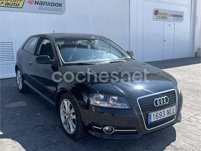 Usado Audi A3 Ambiente 160 CV (117 kW) 2011 Negro Utilitario