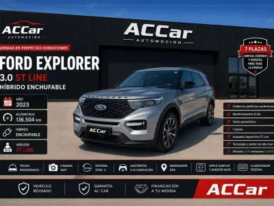 Usado Ford Explorer ST-Line 457 CV (336 kW) 2023 Gris SUV
