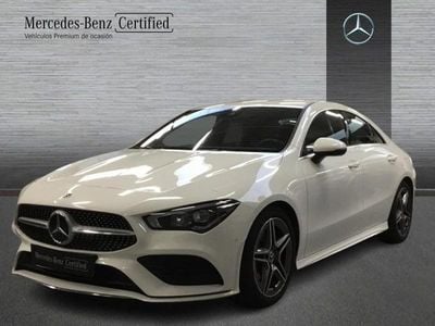 Blanco Usado 2020 Mercedes CLA180 AMG line Berlina | 29.900 € (Un poco caro)