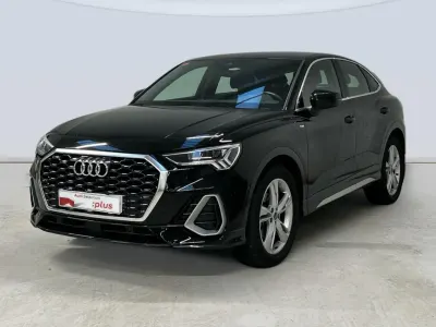 Usado Audi Q3 Sportback S-Line 150 CV (110 kW) 2021 Negro SUV