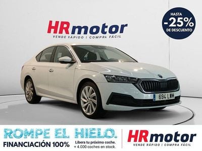Usado Skoda Octavia Ambition 204 CV (150 kW) 2022 Blanco Berlina