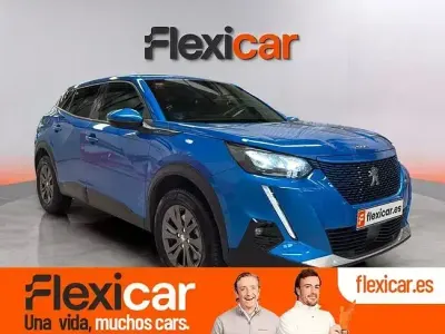 Usado Peugeot e-2008 Active 100 kW (136 CV) 2021 Azul SUV