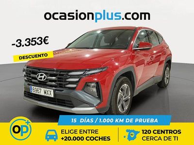 Rojo Usado 2025 Hyundai Tucson SUV | 24.790 € (Precio justo)