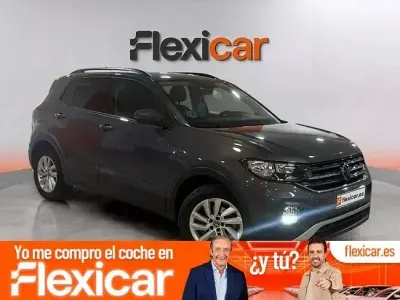 Usado VW T-Cross Advance 110 CV (80 kW) 2022 Gris SUV