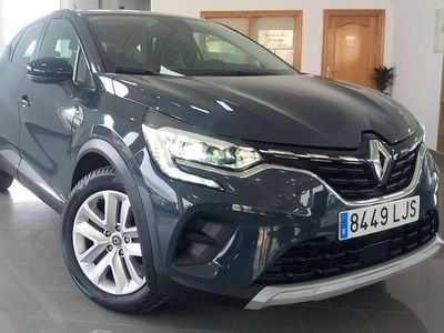Usado Renault Captur Intens 95 CV (69 kW) 2020 Azul SUV