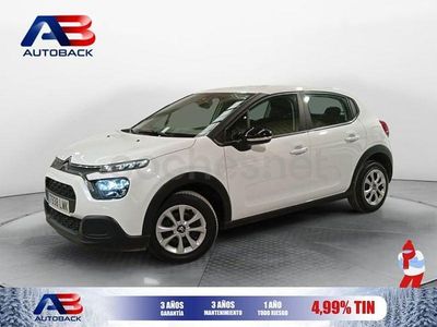 Usado Citroën C3 Live 102 CV (75 kW) 2021 Blanco Utilitario