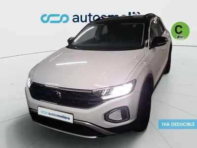 Usado VW T-Roc 110 CV (80 kW) 2023 Blanco SUV
