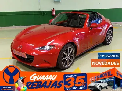 Usado Mazda MX5 Luxury 160 CV (117 kW) 2018 Rojo Descapotable