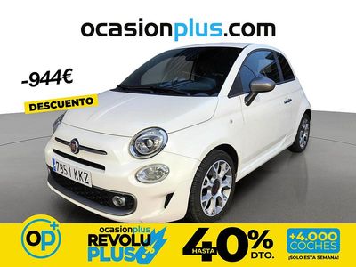 Usado Fiat 500 S 69 CV (50 kW) 2018 Blanco Utilitario