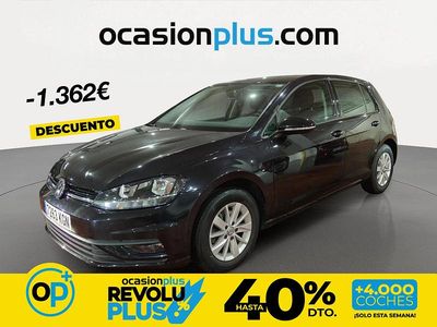 Usado VW Golf VII Business 110 CV (80 kW) 2018 Negro