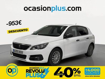 Usado Peugeot 308 Access 100 CV (73 kW) 2018 Blanco