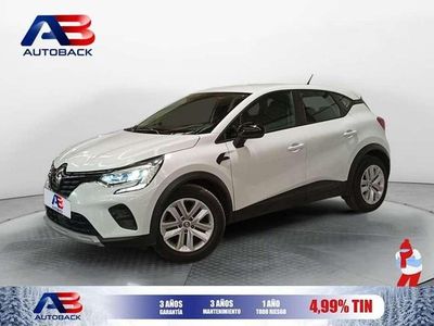 Usado Renault Captur Intens 101 CV (74 kW) 2021 Blanco SUV