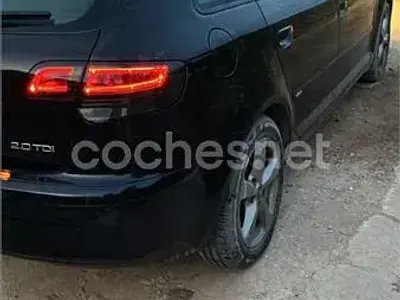 Usado Audi A3 Ambiente 170 CV (125 kW) 2007 Negro Utilitario