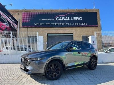 Usado Mazda CX-5 Homura-Line 165 CV (121 kW) 2022 Gris SUV