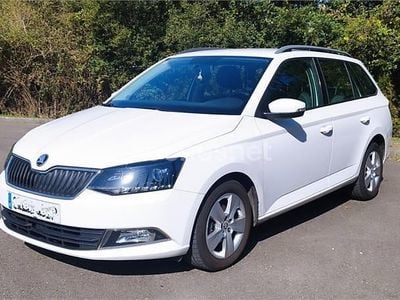 Usado Skoda Fabia 90 CV (66 kW) 2017 Blanco Utilitario