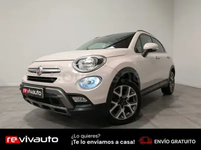 Usado Fiat 500X Lounge 120 CV (88 kW) 2016 Gris / plata SUV