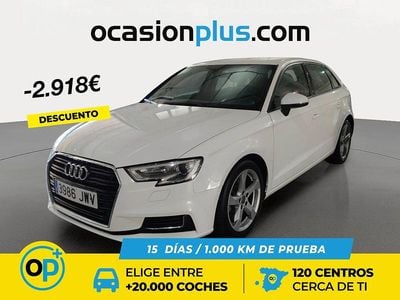 Usado Audi A3 Sport 110 CV (80 kW) 2017 Blanco