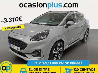 Usado Ford Puma Vignale 126 CV (92 kW) 2021 Plateado SUV