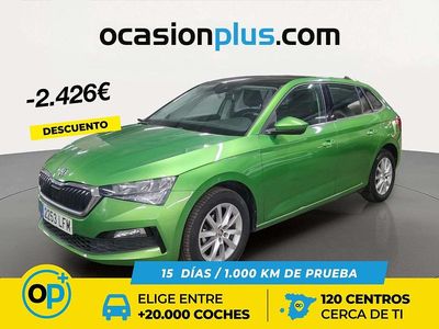 Usado Skoda Scala Ambition 95 CV (69 kW) 2020 Verde Utilitario