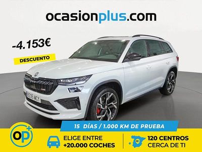Usado Skoda Kodiaq RS 245 CV (180 kW) 2022 Blanco SUV