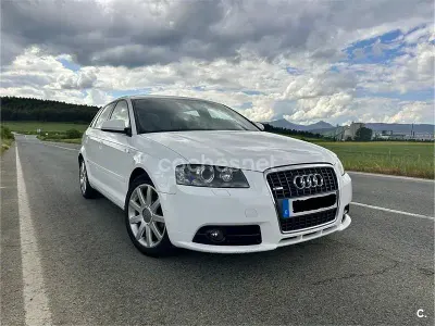 Occasion Audi A3 S-Line 140 PK (102 kW) 2008 Wit Hatchback