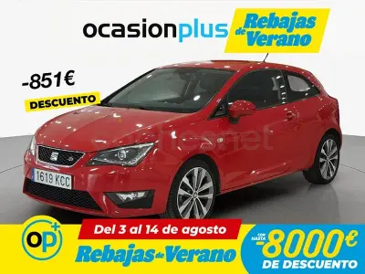 Usado Seat Ibiza SC Crono 110 CV (80 kW) 2017 Rojo Utilitario