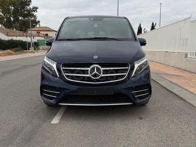 Usado Mercedes V250 Exclusive 204 CV (150 kW) 2019 Azul Monovolumen