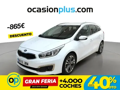 Usado Kia Ceed GT 136 CV (100 kW) 2017 Blanco Familiar