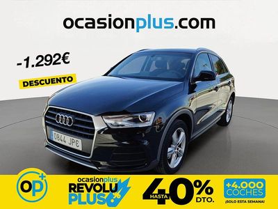 Usado Audi Q3 Design 150 CV (110 kW) 2016 Negro SUV