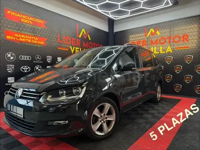 Usado VW Sharan Advance 150 CV (110 kW) 2019 Negro Monovolumen