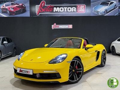 Usado Porsche Boxster GTS 365 CV (268 kW) 2019 Amarillo Descapotable